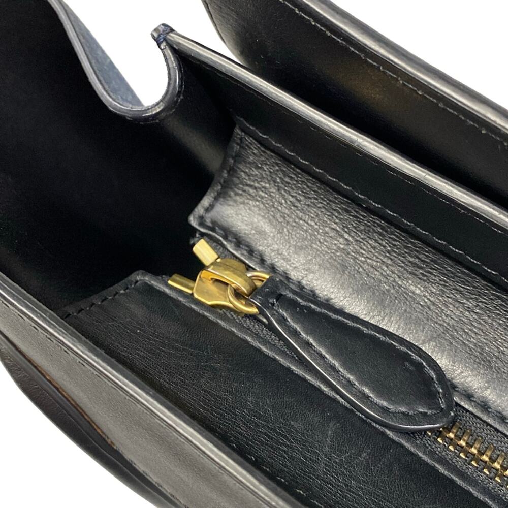 Celine Luggage Mini Shopper Handbag 165213PSJ.02BG Beige Black Navy Leather - Picture 12 of 15